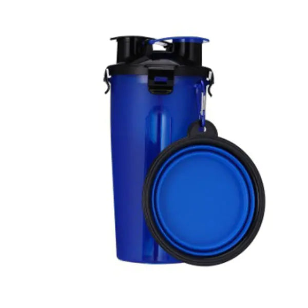 Portable Folding Water Bottle and Food Cup for Pets - Johns Pet Store
