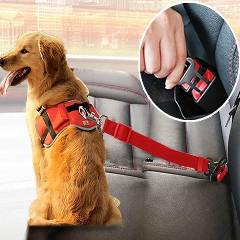 Adjustable Pet Cat Dog Car Seat Belt - Johns Pet Store