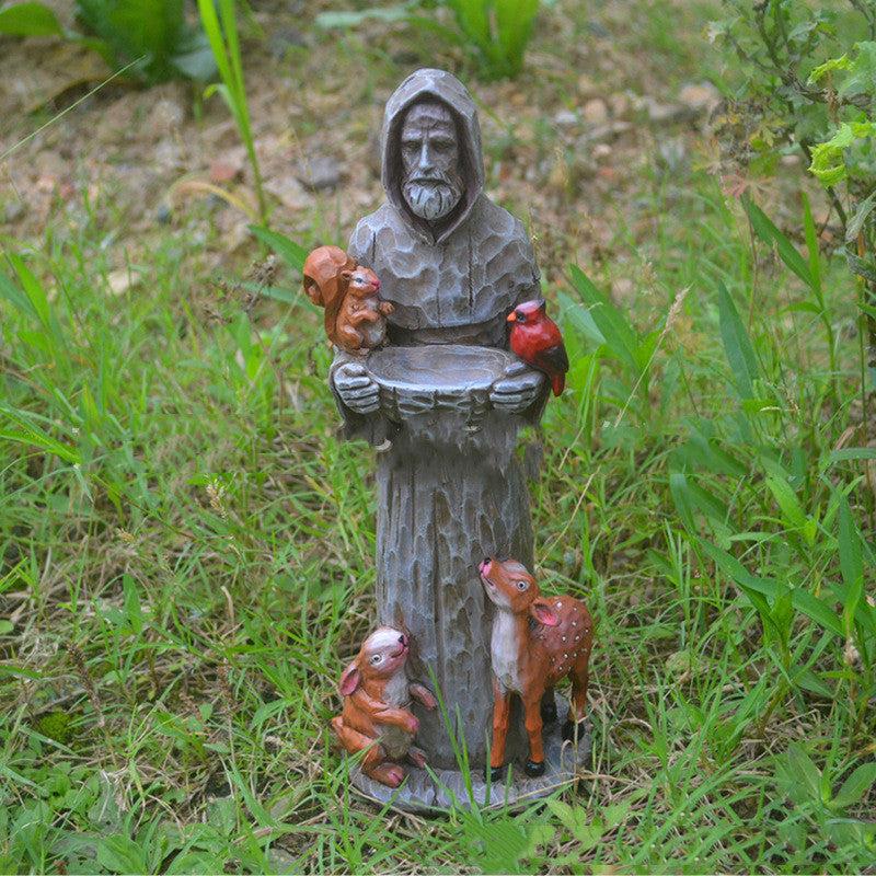 Outdoor Garden Statue Bird Feeder - Johns Pet Store