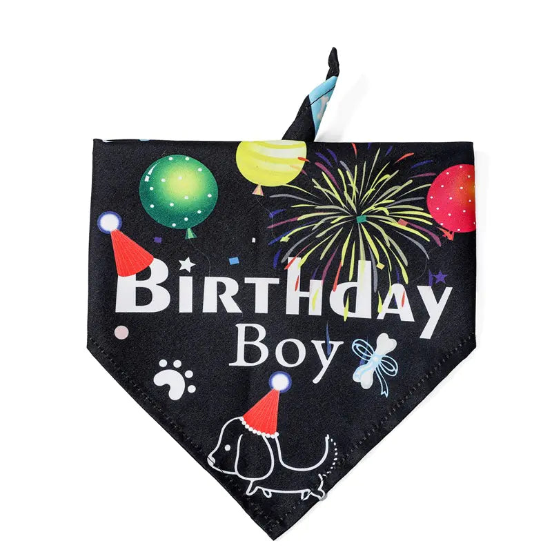 Tanpopo Cartoon Pet Birthday Hats and Bandanas - Johns Pet Store