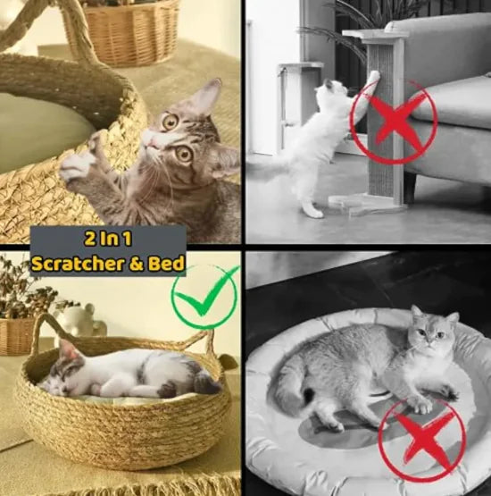 Handmade Pet House comfort basket - Johns Pet Store
