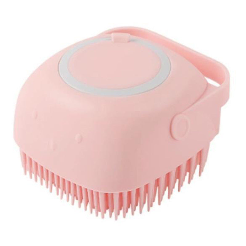 Silicone Dog Bath Massage Gloves Brush Pet Cat Bathroom Cleaning Tool Overview:
1. It leaves pet skin clean and helps restore sheen and luster to the coat. Our handheld grooming tool won’t pull on hair making it a perfect brush for Silicone Dog Bath Massage Gloves Brush PJohns Pet Store Dog Bath Massage