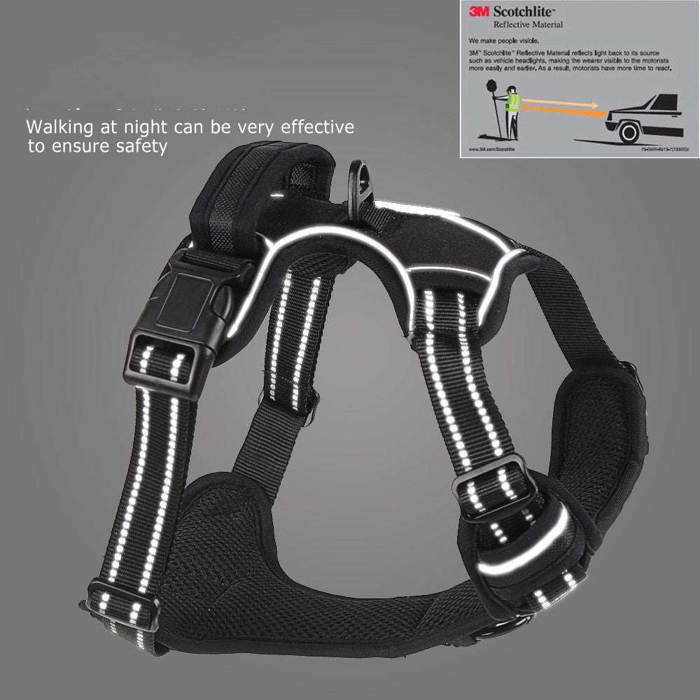 Breathable Reflective Pet Harness Vest - Johns Pet Store