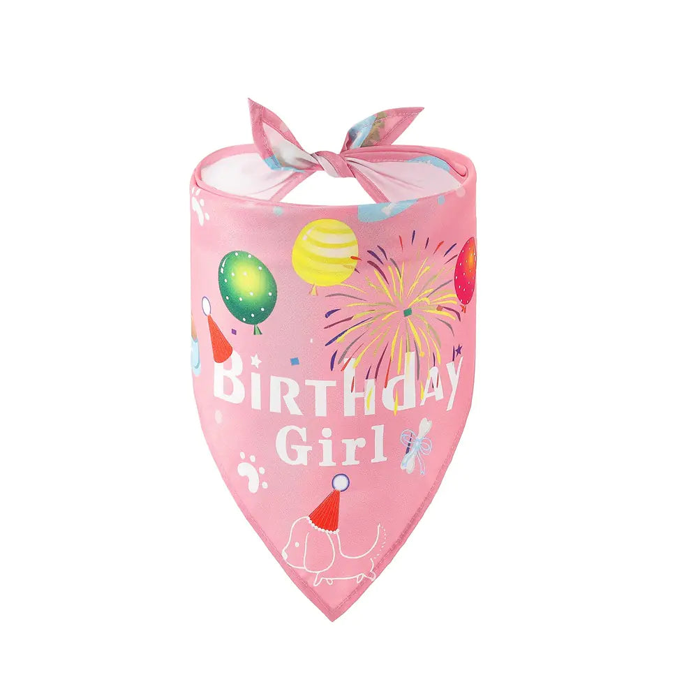 Tanpopo Cartoon Pet Birthday Hats and Bandanas - Johns Pet Store