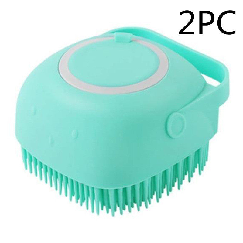Silicone Dog Bath Massage Gloves Brush Pet Cat Bathroom Cleaning Tool Overview:
1. It leaves pet skin clean and helps restore sheen and luster to the coat. Our handheld grooming tool won’t pull on hair making it a perfect brush for Silicone Dog Bath Massage Gloves Brush PJohns Pet Store Dog Bath Massage