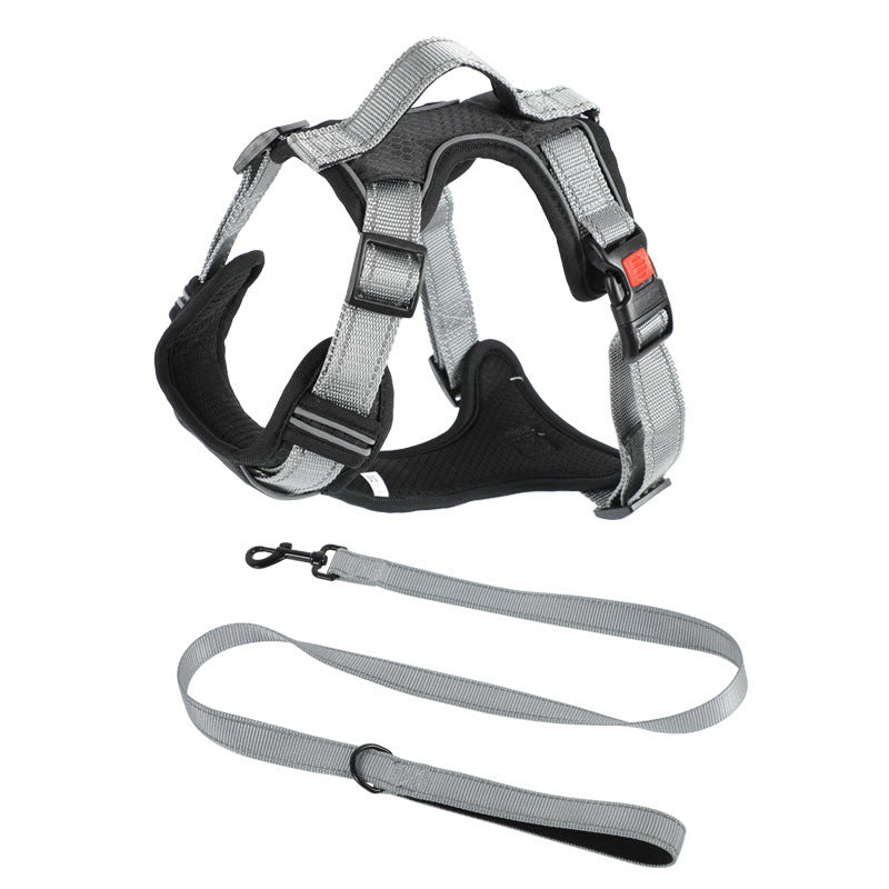 Dog Hand Holding Rope Vest Dog Chest Strap - Johns Pet Store