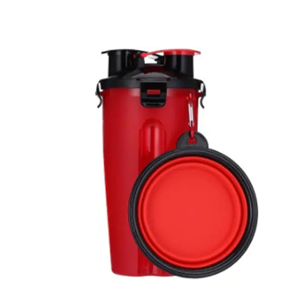 Portable Folding Water Bottle and Food Cup for Pets - Johns Pet Store