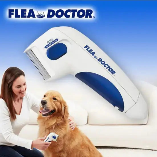Electric Flea Doctor Comb for Pet Flea Removal - Johns Pet Store
