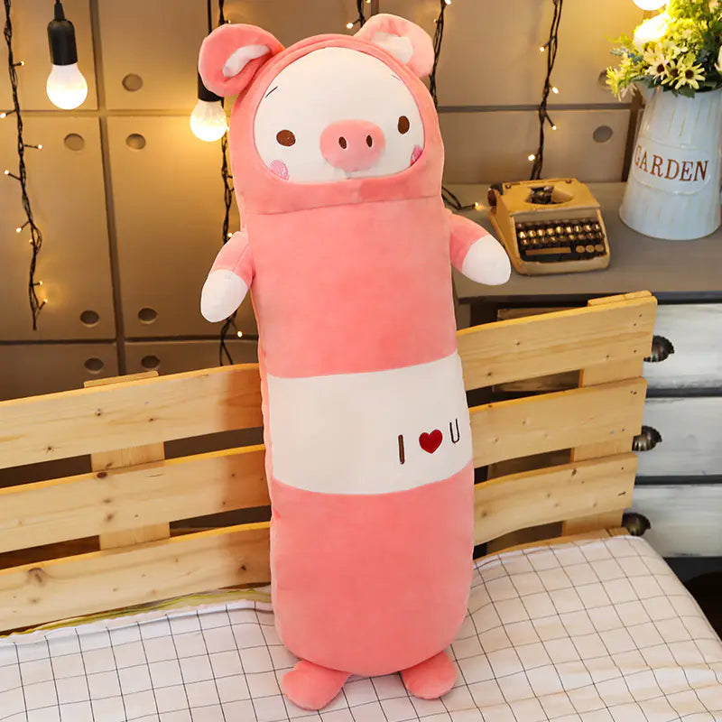 Plush Toy Duck and Pig Bear Costume Pillow (Large) - Johns Pet Store