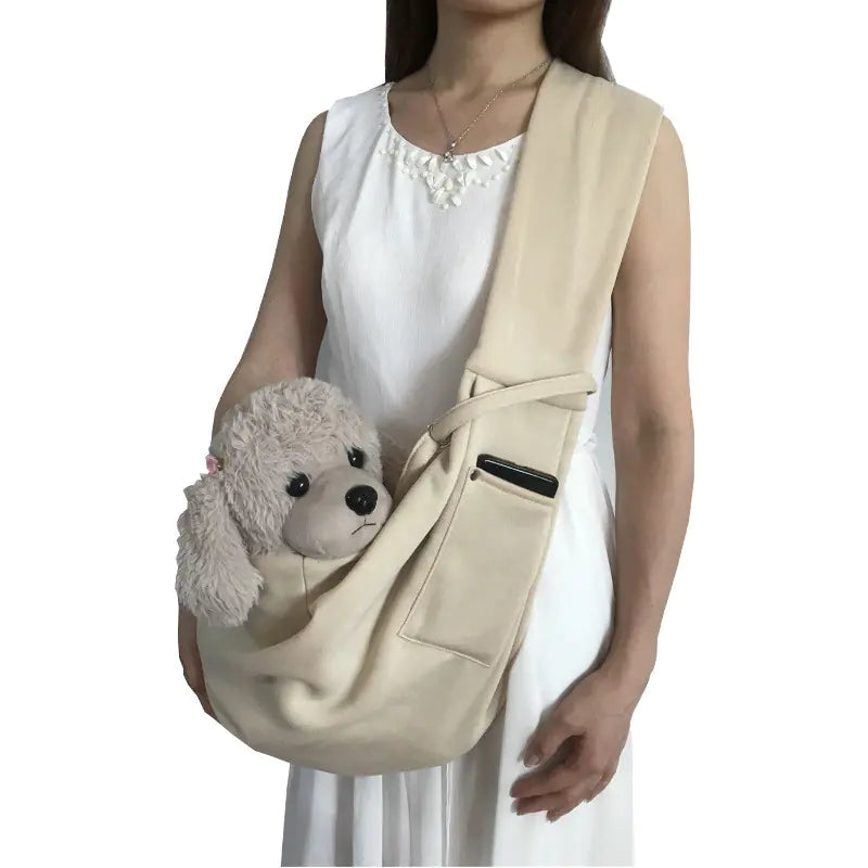 Breathable Mesh Shoulder Bag for Pets - Johns Pet Store