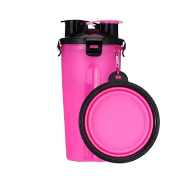 Portable Folding Water Bottle and Food Cup for Pets - Johns Pet Store