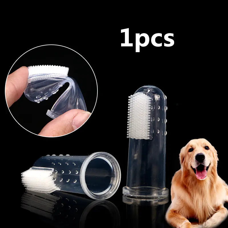 Fashionable Rubber Bath Brush for Pets - Silicone Grooming Glove - Johns Pet Store