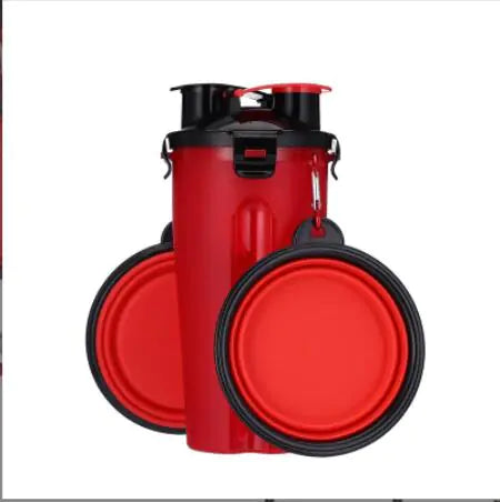Portable Folding Water Bottle and Food Cup for Pets - Johns Pet Store