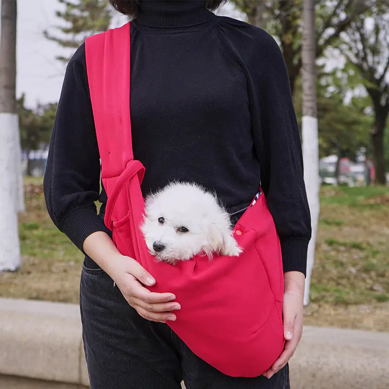 Breathable Mesh Shoulder Bag for Pets - Johns Pet Store