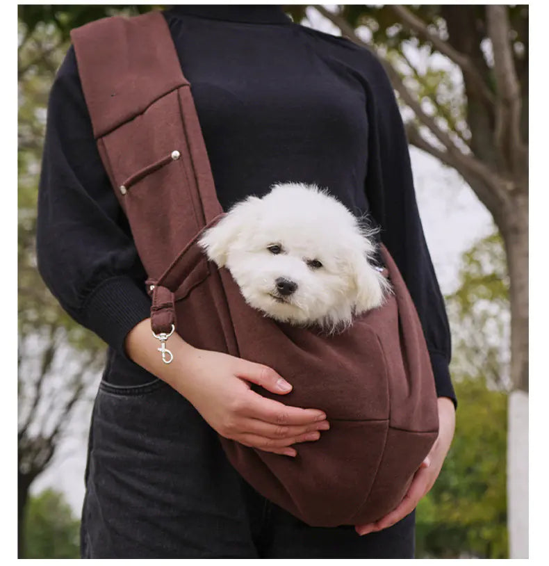 Breathable Mesh Shoulder Bag for Pets - Johns Pet Store
