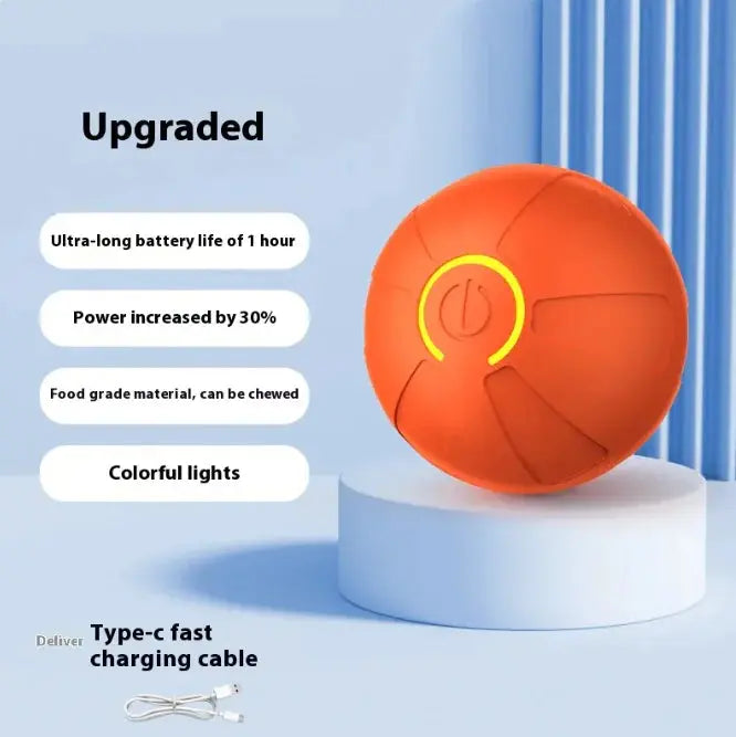 Pets Electric Jumping Ball Automatic Dog-teasing Luminous Pet Products Pets Dogs Training Products Ball Toys For Dogs Resistance - Johns Pet Store
