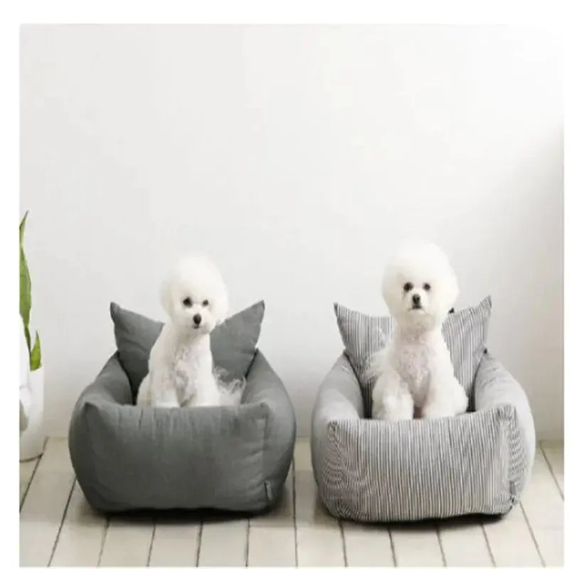 Portable Car Dog Bed with Safety Seat for Pets - Johns Pet Store