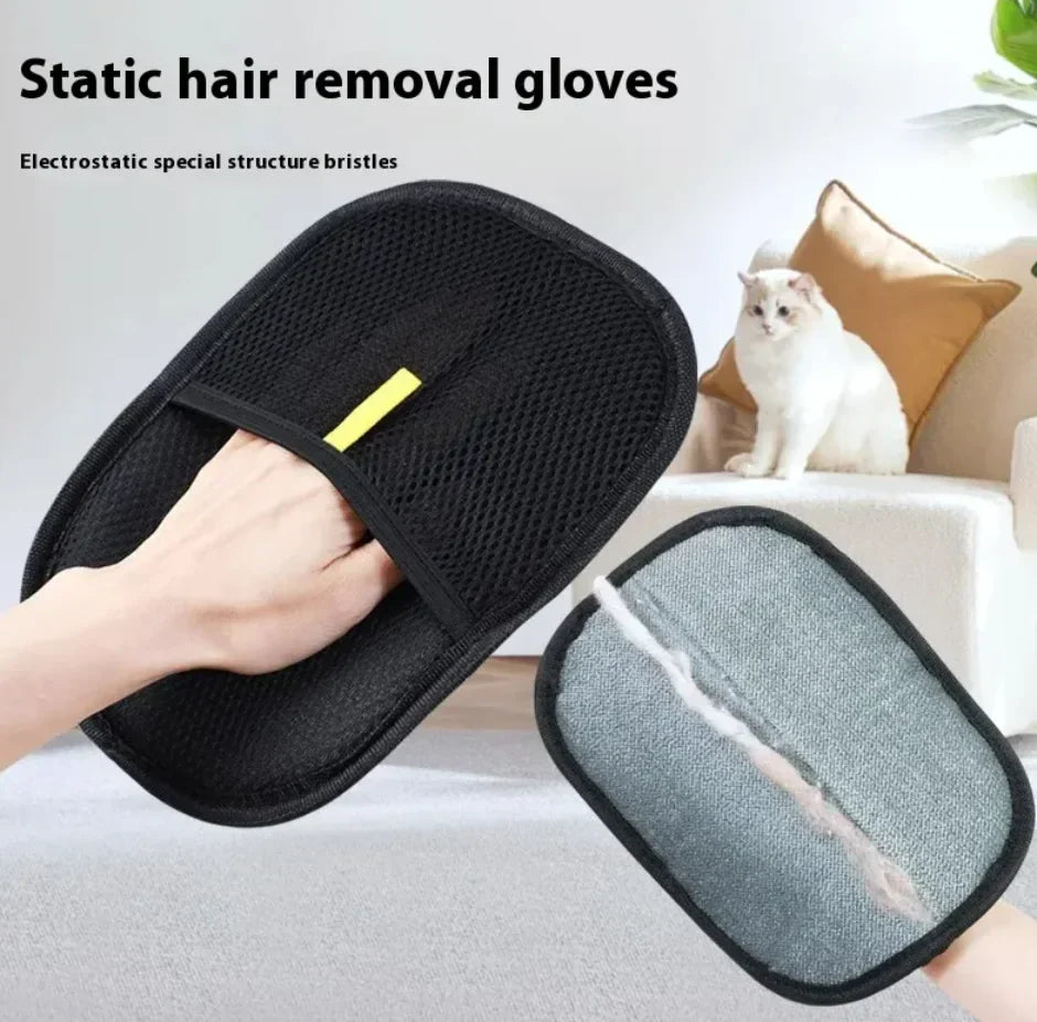 Electrostatic Pet Hair Gloves - Johns Pet Store