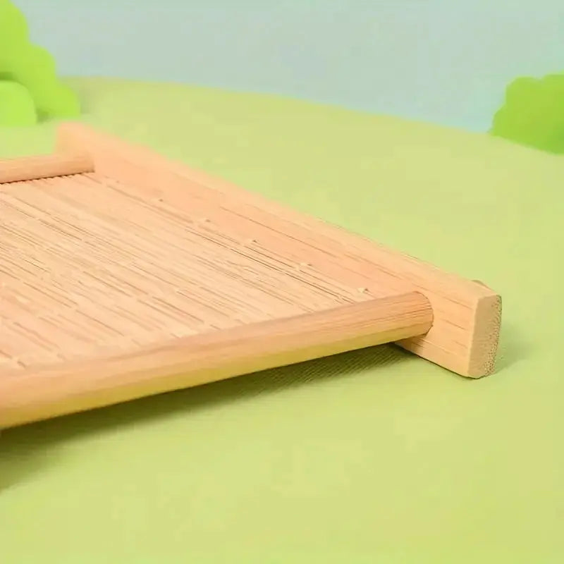 Wear-Resistant Bamboo Mat for Hamsters and Small Pets - Johns Pet Store