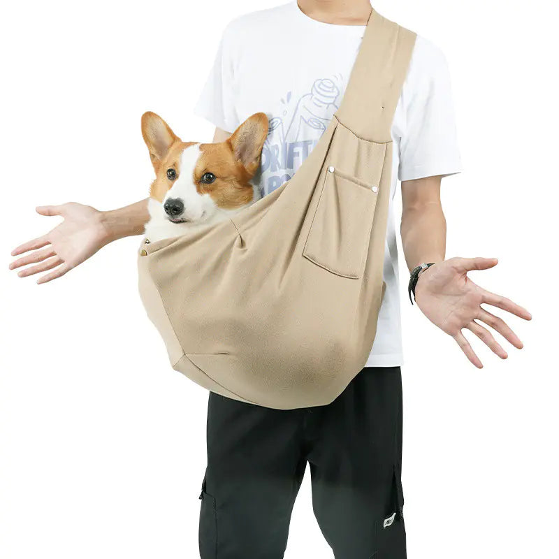 Breathable Mesh Shoulder Bag for Pets - Johns Pet Store