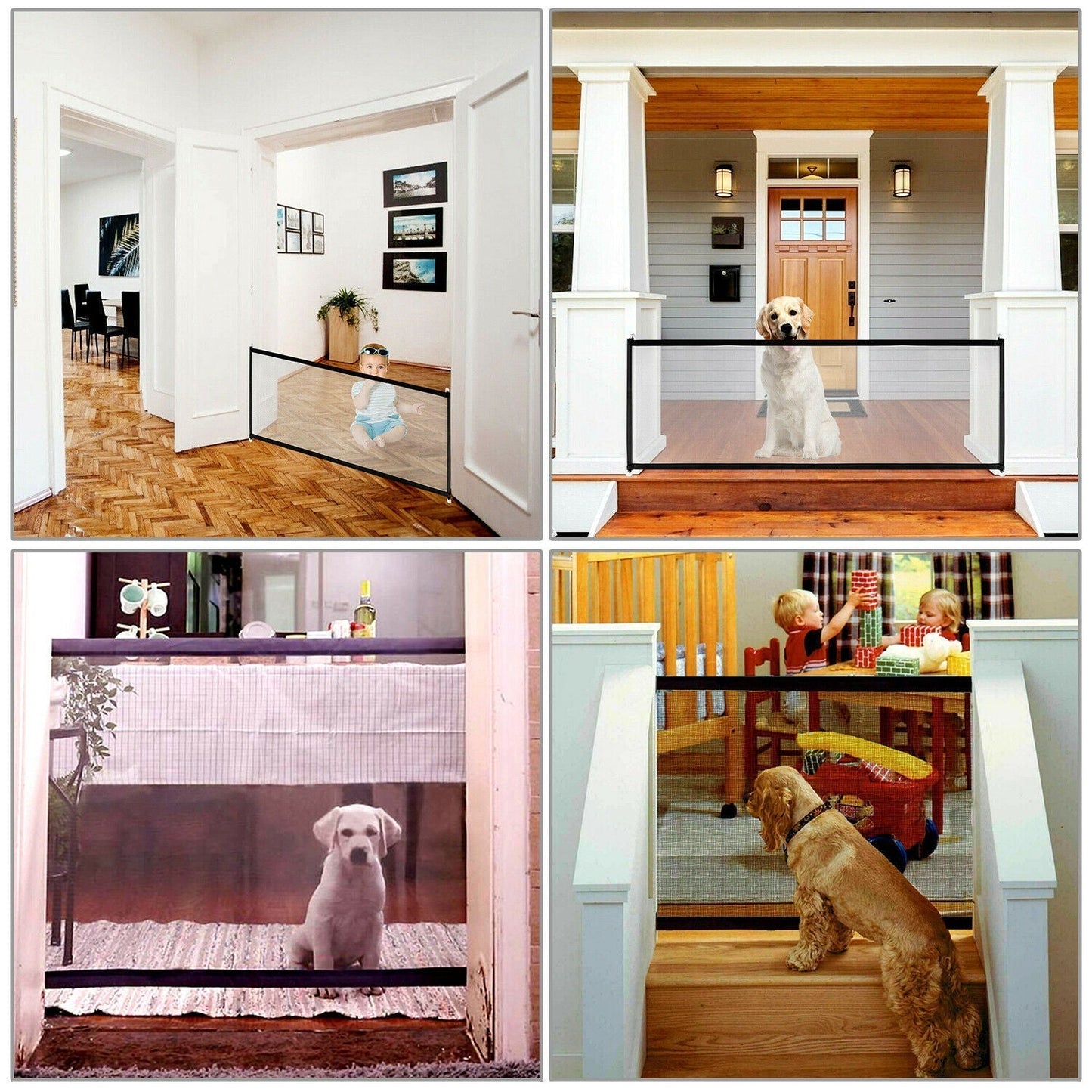 Pets Baby Safety Gate Mesh Doors - Johns Pet Store