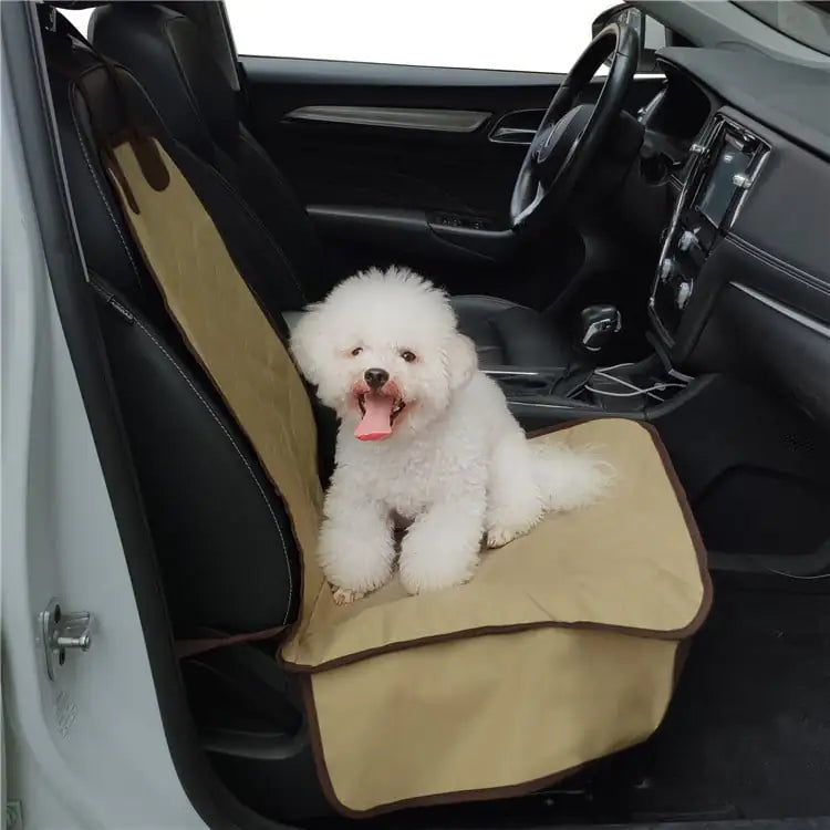 Waterproof Front Seat Cover for Pets with Safety Belt - Johns Pet Store