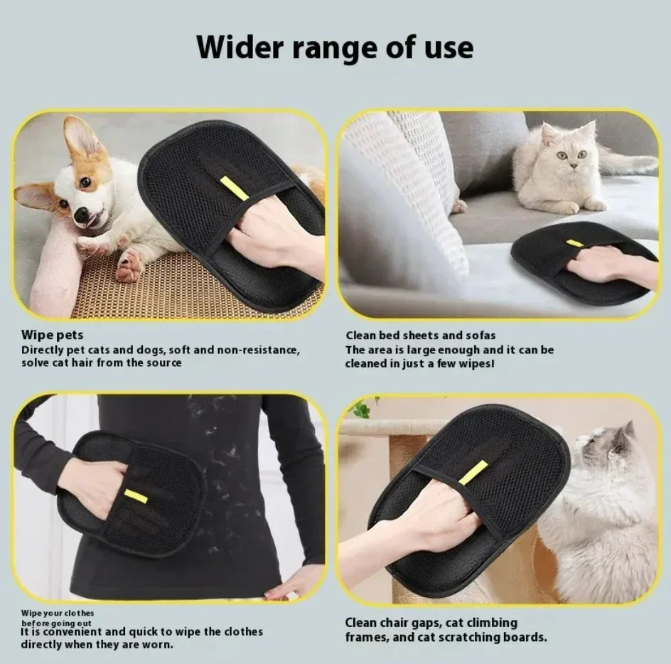 Electrostatic Pet Hair Gloves - Johns Pet Store
