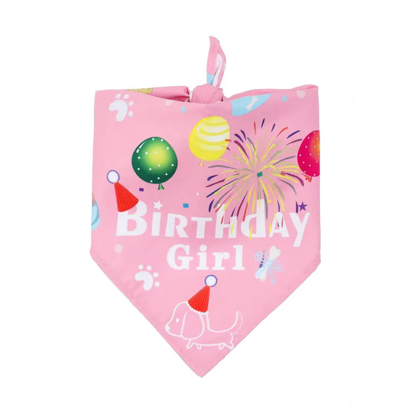 Tanpopo Cartoon Pet Birthday Hats and Bandanas - Johns Pet Store