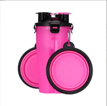 Portable Folding Water Bottle and Food Cup for Pets - Johns Pet Store