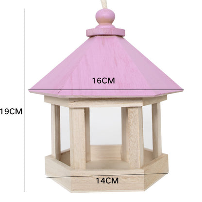Purely Handmade. Small Wooden Birdhouse - Johns Pet Store 