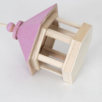 Purely Handmade. Small Wooden Birdhouse - Johns Pet Store 