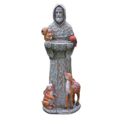 Outdoor Garden Statue Bird Feeder - Johns Pet Store 