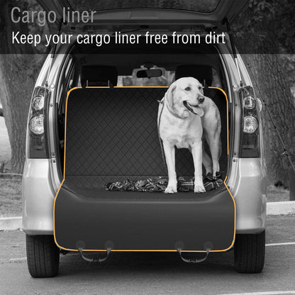 Waterproof Car Pet Kennel Rear Seat Cushion - Johns Pet Store 
