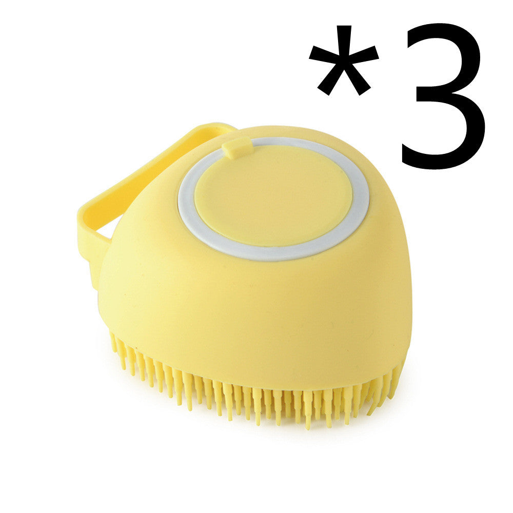 Silicone Dog Bath Massage Gloves Brush Pet Cat Bathroom Cleaning Tool Overview:


 1. It leaves pet skin clean and helps restore sheen and luster to the coat. Our handheld grooming tool won’t pull on hair making it a perfect brush for Silicone Dog Bath Massage Gloves Brush PJohns Pet Store Dog Bath Massage