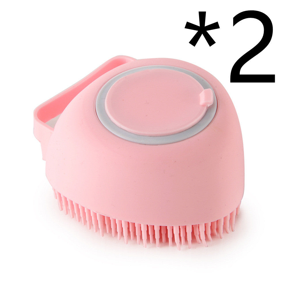 Silicone Dog Bath Massage Gloves Brush Pet Cat Bathroom Cleaning Tool Overview:


 1. It leaves pet skin clean and helps restore sheen and luster to the coat. Our handheld grooming tool won’t pull on hair making it a perfect brush for Silicone Dog Bath Massage Gloves Brush PJohns Pet Store Dog Bath Massage
