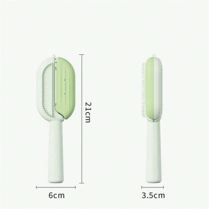 3 In 1 Self-Cleaning Massage Combs - Johns Pet Store 
