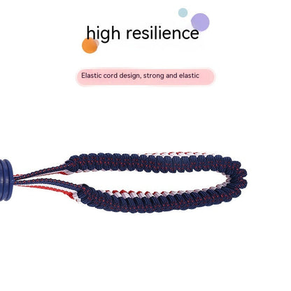 Dog Toy Ball Interactive Teether With Rope - Johns Pet Store 