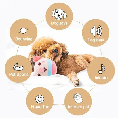 Active Moving Plush Toy for Your Pets - Johns Pet Store 
