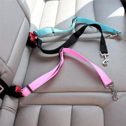 Adjustable Pet Cat Dog Car Seat Belt - Johns Pet Store 