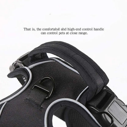 Breathable Reflective Pet Harness Vest - Johns Pet Store 