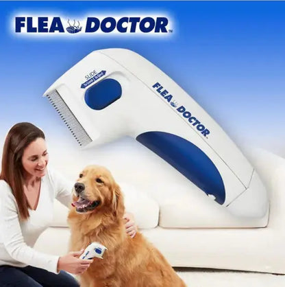 Electric Flea Doctor Comb for Pet Flea Removal - Johns Pet Store 