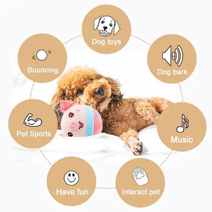 Active Moving Plush Toy for Your Pets - Johns Pet Store 