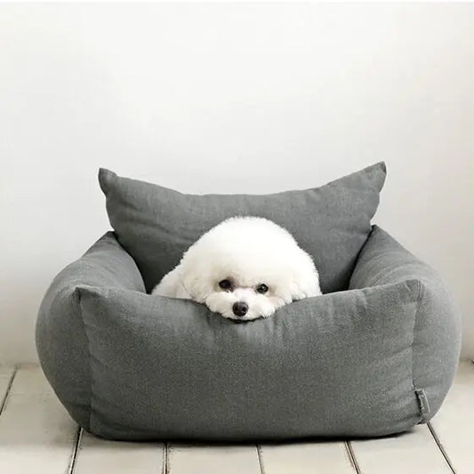 Portable Car Dog Bed with Safety Seat for Pets - Johns Pet Store 