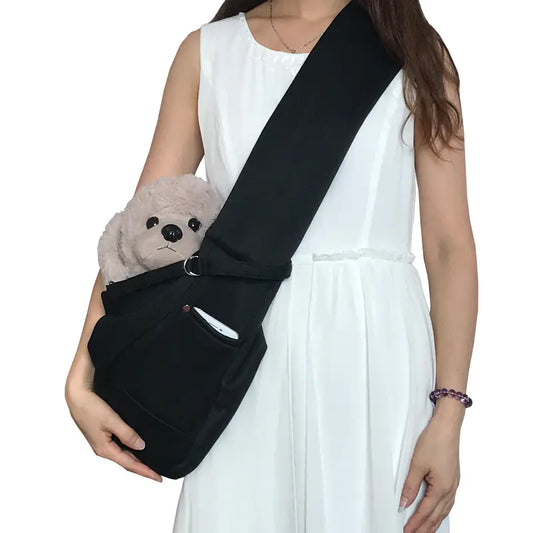 Breathable Mesh Shoulder Bag for Pets - Johns Pet Store 