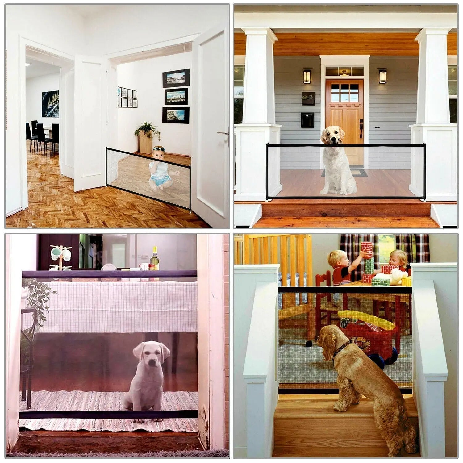 Pets Baby Safety Gate Mesh Doors - Johns Pet Store 