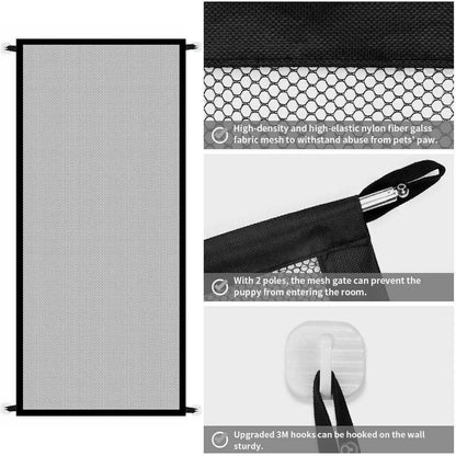 Pets Baby Safety Gate Mesh Doors - Johns Pet Store 