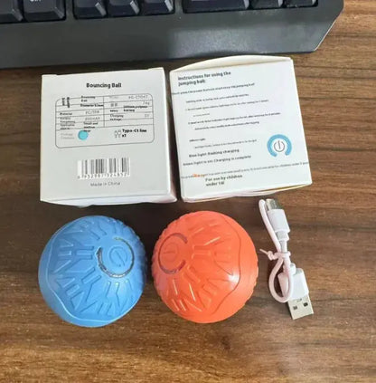 Pets Electric Jumping Ball Automatic Dog-teasing Luminous Pet Products Pets Dogs Training Products Ball Toys For Dogs Resistance - Johns Pet Store 