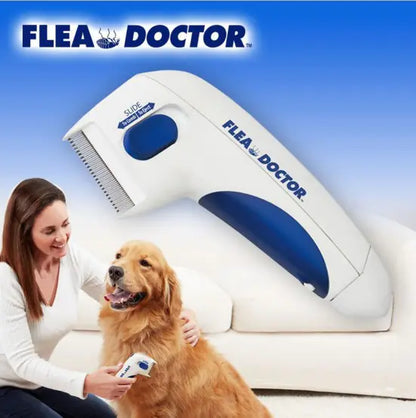 Electric Flea Doctor Comb for Pet Flea Removal - Johns Pet Store 
