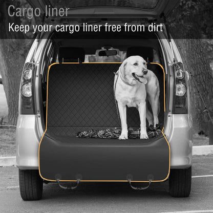 Waterproof Car Pet Kennel Rear Seat Cushion - Johns Pet Store 