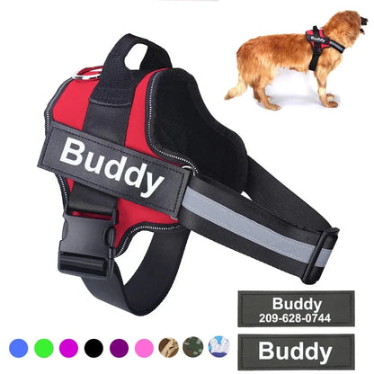 Adjustable Pet Harness Vest For Small Large Dog - Johns Pet Store 